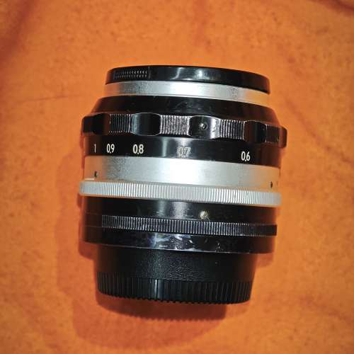 Nikon 5.8cm F1.4 NAI NON AI 58mm 尼康 58，鏡片通透冇花冇霉微塵，對焦環順暢，光...