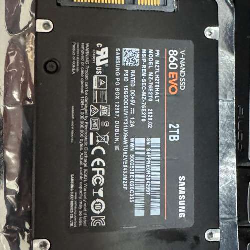 SAMSUNG 2TB SSD SATA