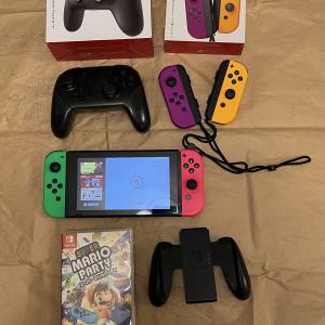 「中古」Nintendo Switch / Pro Controller / Mario Party
