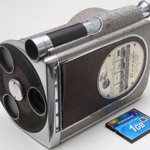 Revere 16厘米 70年歴史美國古董攝錄機 1951年(剩機不連鏡)唔知用唔用到，擺設或自...