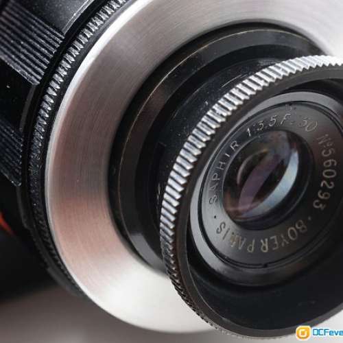 Boyer Paris Saphir 50mm f/3.5 法國印象派鏡頭   適合所有全片幅 最近對焦4吋