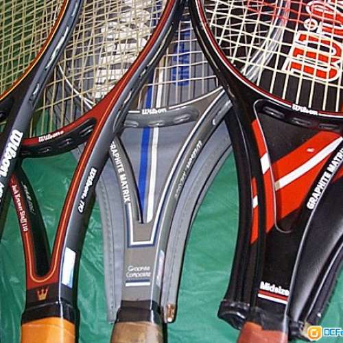 Wilson GRAPHITE MATRIX  (85sq )  少有細頭拍  與  pro staff 85 相同     上網最啱