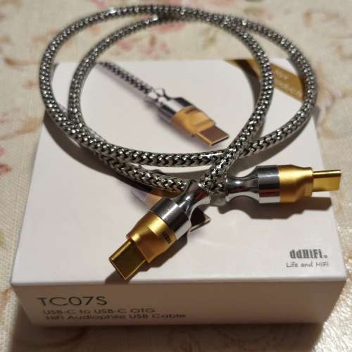 ddHIFI TC07S type c to c (50cm 長)