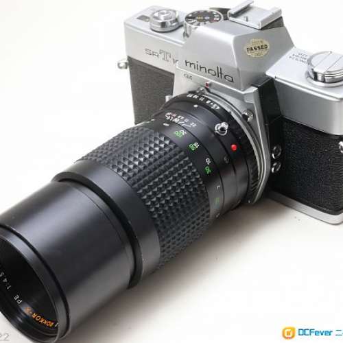 Minolta 橙字 ROKKOR-X PE 200/4.5 好色夠利，名牌大廠鏡質素有保證(附接環)SONY F...