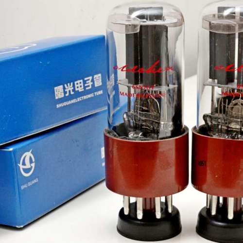 中國曙光6SN7GT二支(全新) 美國RCA Tough Dog 6SN7GTB Tall Boy 一支(全新NOS)