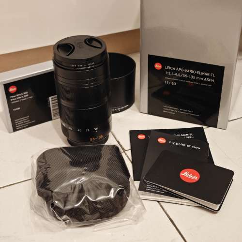 [近全新] LEICA T TL APO 55-135mm f/3.5-4.5 for CL SL panasonic S9 S5 S1 sigma...