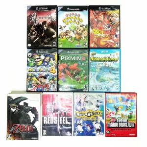Nintendo 美版 GameCube / 日版 Wii / wiiU game 遊戲 中古 懷舊 電視游戲機 game ...