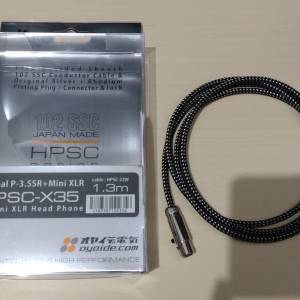 Oyaide HPSC-X35 (mini XLR  3.5mm耳機線）