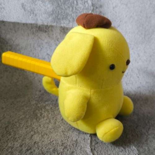 85%NEW SANRIO 1997 PomPomPurin 布甸狗 公仔 鎚仔  錘仔