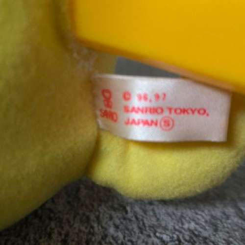 85%NEW SANRIO 1997 PomPomPurin 布甸狗 公仔 鎚仔  錘仔