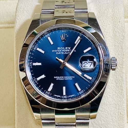 勞力士Rolex 126300 datejust 41mm 98% new