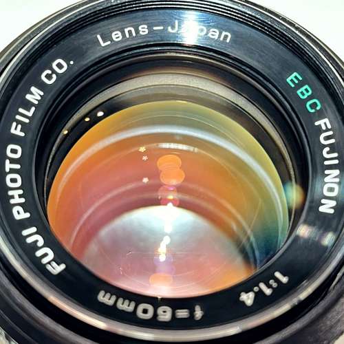 (M42) 富士 EBC Fujinon 50mm f1.4 大光圈標準鏡 Fujica 合 Eos FX Sony A7