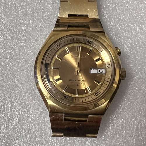 中古精工自動bell-Matic包金鬧表