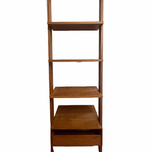 🔥超抵！Homeless實木橡木色梯級書架書櫃連抽屜｜原價$3000+｜現$600即放｜鰂魚涌交收