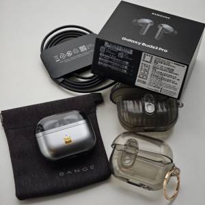 85%新 Samsung Galaxy Buds3 Pro 真無線降噪耳機 Buds 3 Pro 銀灰色 LDAC Hi-Res W...