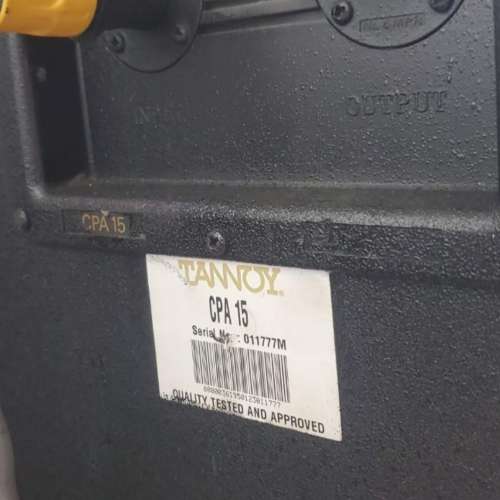 tannoy CPA15同軸喇叭