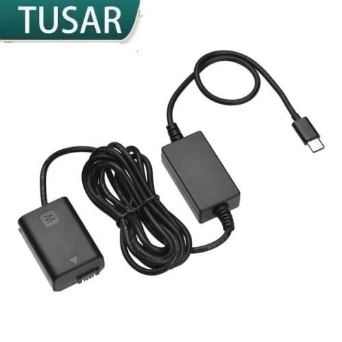 TUSAR Type-C Dummy Battery Supply Kit For SONY NP-FW50 外接電源供應器 / 假電池