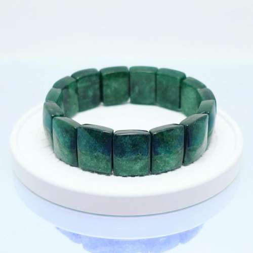 (不設面交)星光綠草莓晶手排 Strawberry Quartz Bracelet