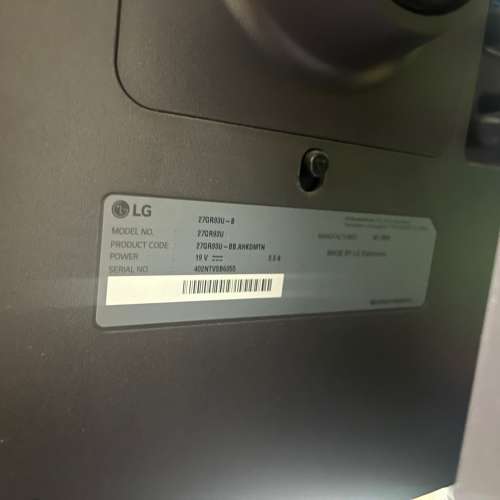 LG 27' 4k144 電競Mon