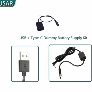 TUSAR USB + Type-C Dummy Battery Supply Kit For SONY NP-FW50 外接電源供應器 / ...