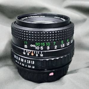 日本 X- fujinon FM  50mm  f1.9   AX-mount /富士 標準鏡  50 1.9  AX 插刀-mount