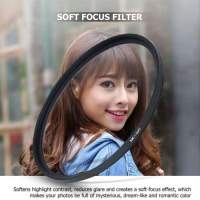 JJC Soft Focus Diffuser Filter - Canon EF 50mm f/2.5 Compact Macro (52mm，柔焦...