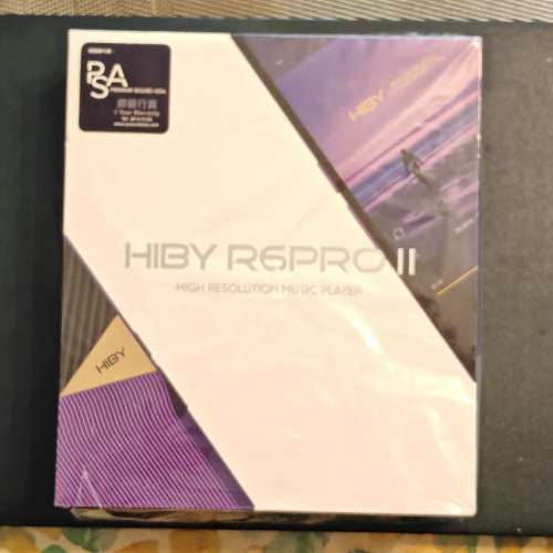 Hiby R6 PRO II 黑色近全新 全正常 有單有盒無保 齊配件 長放防潮箱升級放售