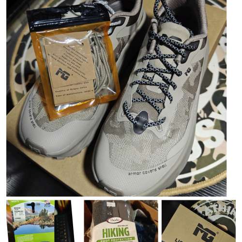 MG x LIGHTNING PANDA 行山,休閒,運動鞋/horlo Maximum Cushion Crew Hiking行山 健...