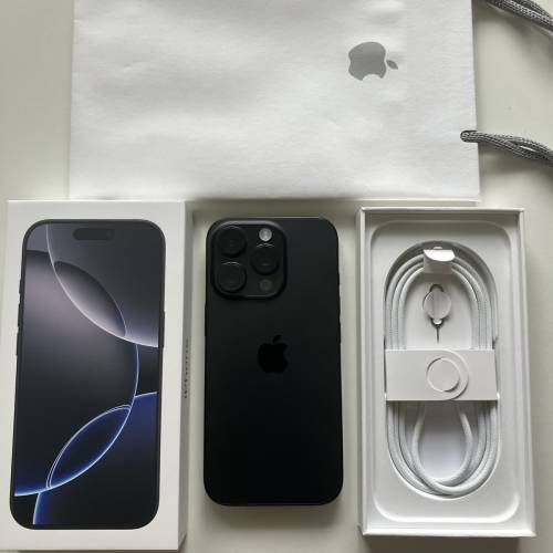 iPhone 16 Pro 黑色 128gb
