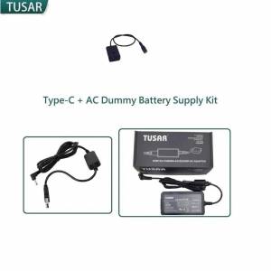 TUSAR Type-C + Pro AC Dummy Battery Supply Kit For SONY NP-FW50 外接電源供應...