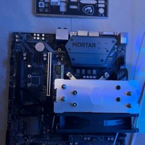I5 9400f + B360M Mortar +cooler master hyper 101 + M.2 SSD Vi3000 256g+3條8g ...