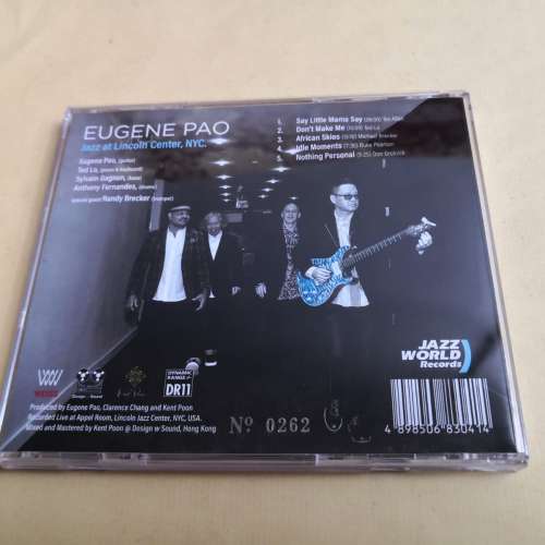 包以正 EUGENE PAO JAZZ AT LINCOIN, NYC 編號版
