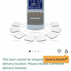 Istim TENS EMS Muscle stimulator