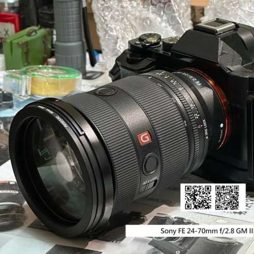 Repair Cost Checking For Sony FE 24-70mm f/2.8 GM II 抹鏡清潔、光圈維修、重新...