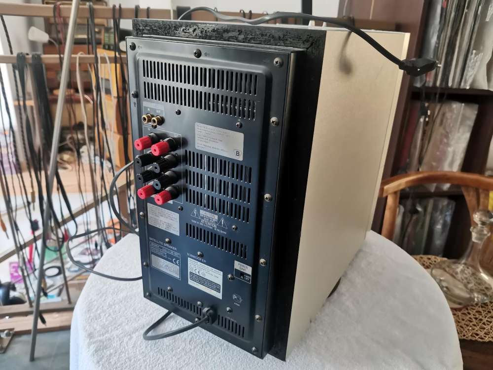 Sony SA-WMS7 Subwoofer - | sa-wms7 bass test サブウーファー : SONY