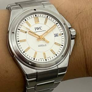 極美品 IWC INGENIEUR 3239 白面金針