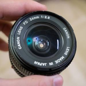 Canon FD 24mm f2.8（手動廣角鏡