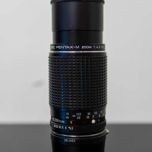 SMC Pentax-M 80-200mm F4.5 + PK-SONY E 手動老鏡 $2800