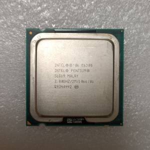Intel E6300 2.8GHZ 連 ram 2gx2條