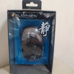 Elephant ELE-M521 Black Wireless 2.4 GHz Mouse 靜音 無線 電腦滑鼠