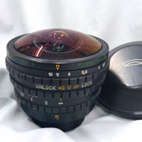 白俄羅斯 8mm f3.5  MC Peleng 圓形魚眼鏡/ BELARUS  8/3.5  Fisheye Circular   m...