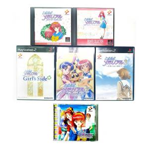 心跳回憶 套裝 PlayStation ps1 ps2 Sega Saturn 箱説全齊 中古 懷舊 電視遊戲