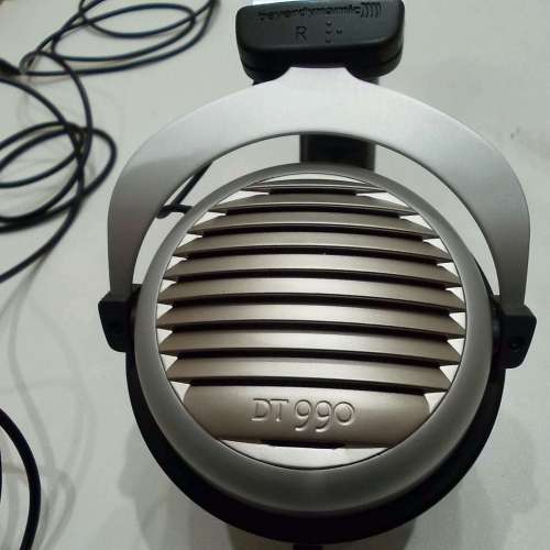 Beyerdynamic DT990 (600 ohm) 已改 mini xlr (4 針) 監聽耳機