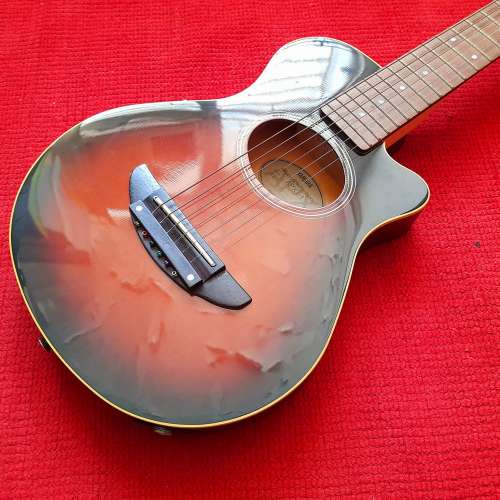 YAMAHA APXT-1 小童大人都合用 絕版細身電木結他 electro-acoustic travel guitar