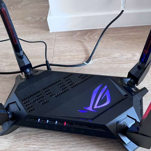 ASUS ROG Rapture GT-AX6000 雙頻 WiFi 6 (802.11ax) 電競路由器