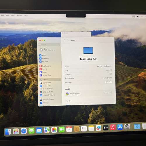 MacBook Air M2 15 8+256