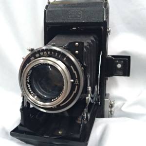 ZEISS IKON 6x9 風琴機 梗鏡  Carl Zeiss Jena 105mm f3.5 Tessar   90% 新淨 ！
