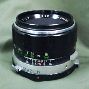 日本早期 Auto Miranda 5cm f1.9 (50mm f1.9) 標準鏡 ( Miranda-mount ) 不是後期 ...