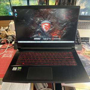 [144Hz] MSI Gaming GF63 Thin 10SC (GTX 1650 / 10代6核 i5 / 15.6" 全高清 / Win...