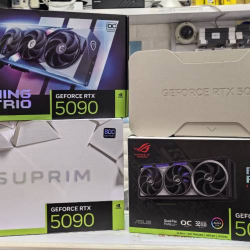 【5090現貨】ASUS ROG ASTRAL 5090 MSI RTX 5090 Suprim Gaming Trio OC  5090 FE ...